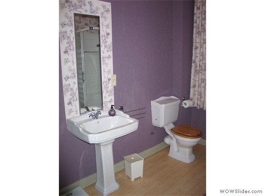 Bathrooms and shower